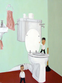 Bastian van Steins - Toilet whispers (5)